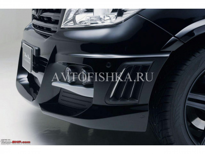 Toyota LAND CRUISER 200 (07-11) Бампер WALD BLACK BISON передний